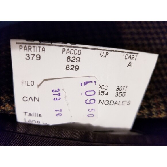 CANALI 40S 50C Green Orange Check WOOL Cashmere Tweed Sport Coat Blazer Jacket - Picture 5 of 7